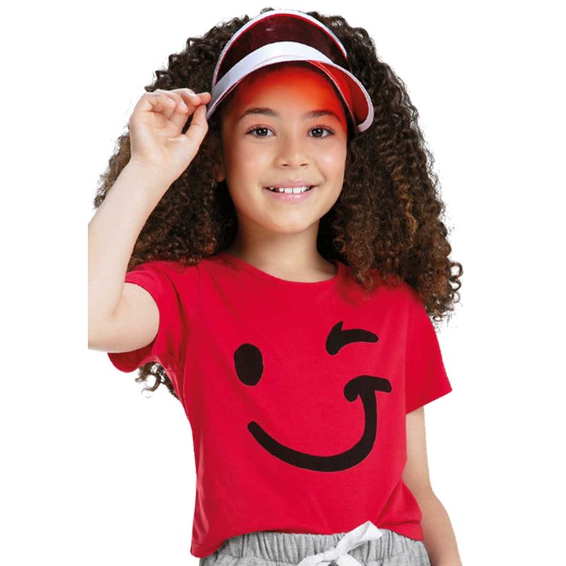 MARKETING PERSONAL - Camiseta Infantil Femenino Rojo Mp 88956