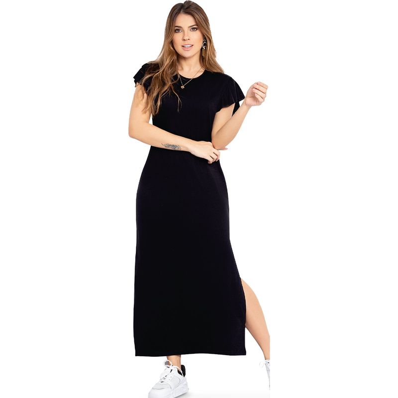 ATYPICAL - Vestido Mujer Negro Atypical 70719