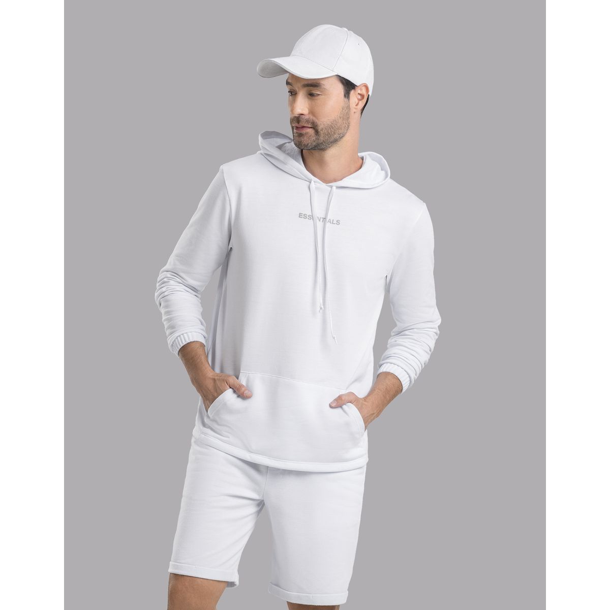 MARKETING PERSONAL - Bermuda Hombre Blanco Mp 6445