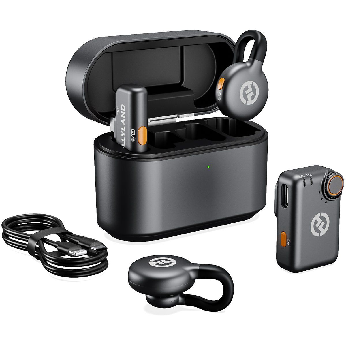 HOLLYLAND - Hollyland Lark M2S Combo Duo microfono inalambrico 2 personas