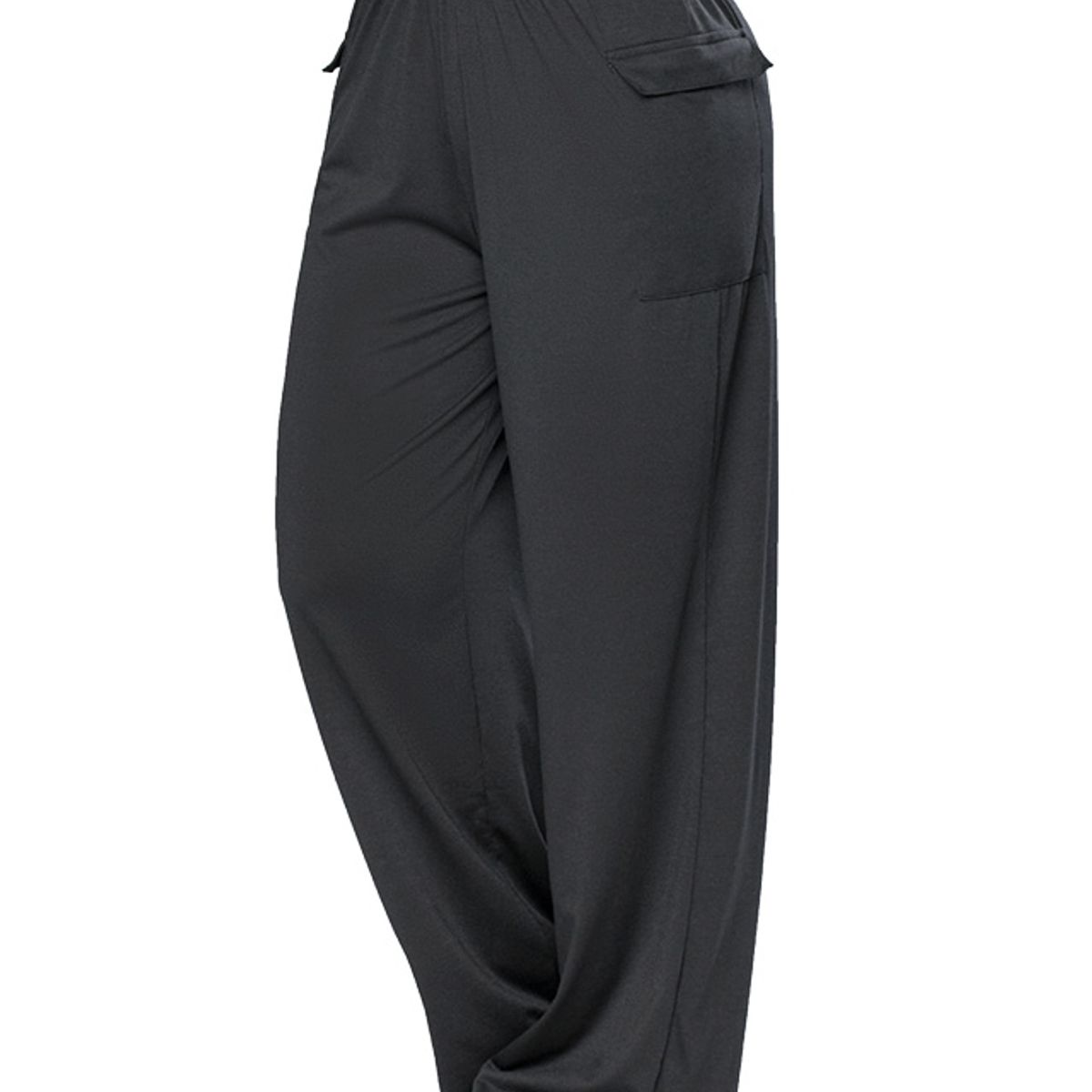 FORMAS INTIMAS - Pantalón Sudadera Mujer Negro FI 7338