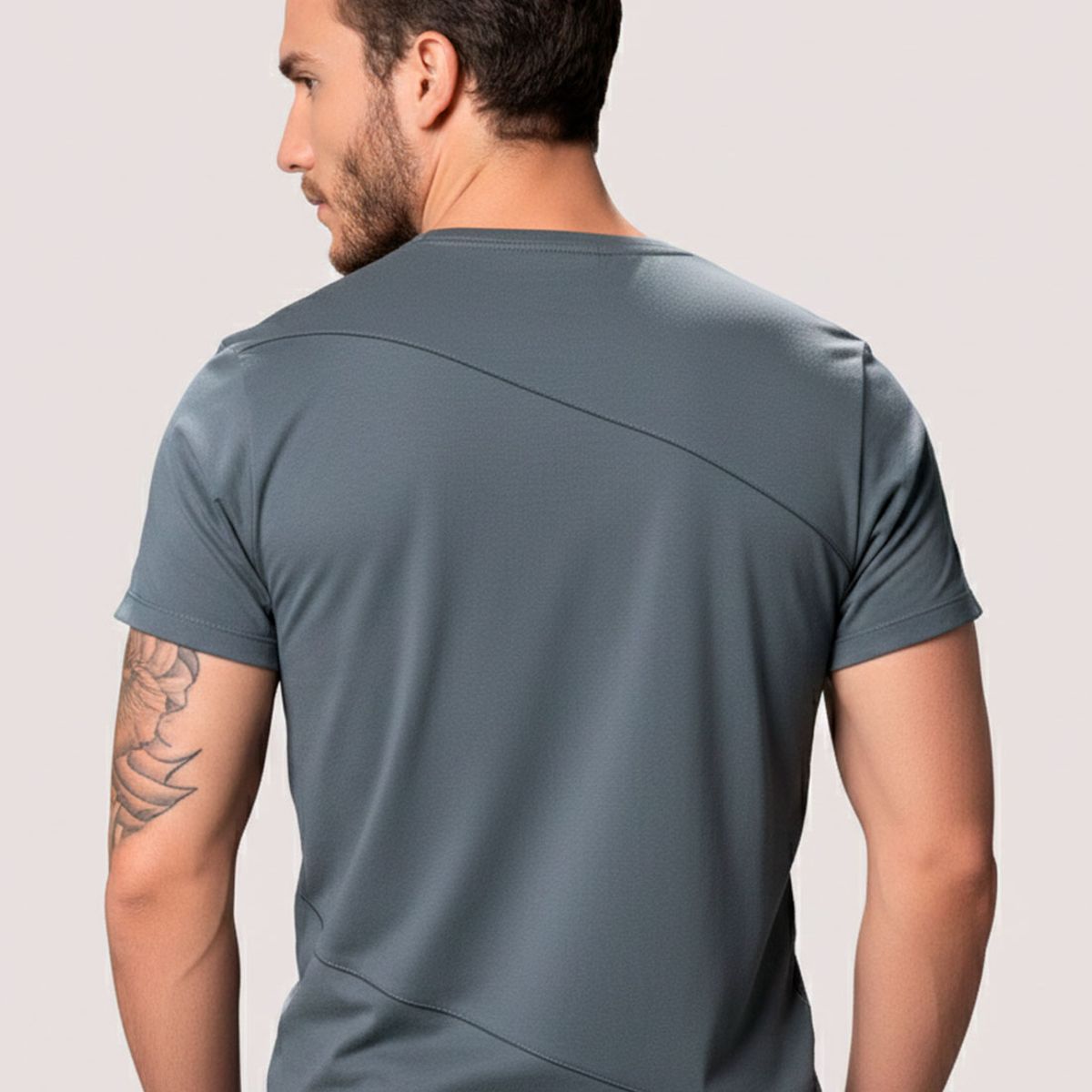 MARKETING PERSONAL - Camiseta Hombre Gris Oscuro Mp 88199