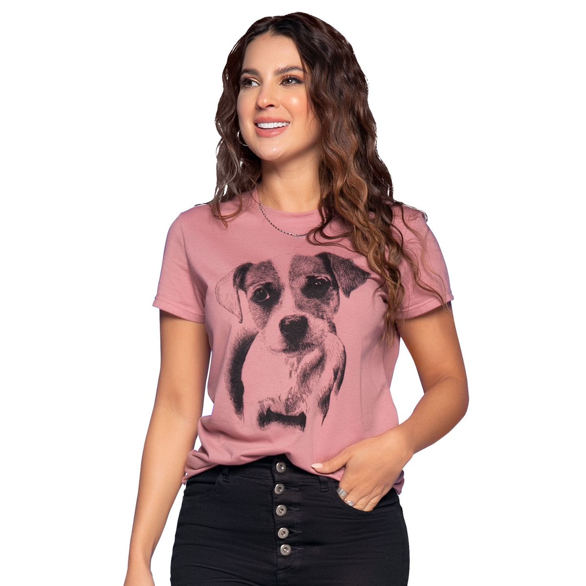 ATYPICAL - Camiseta Mujer Palo De Rosa Atypical 91562