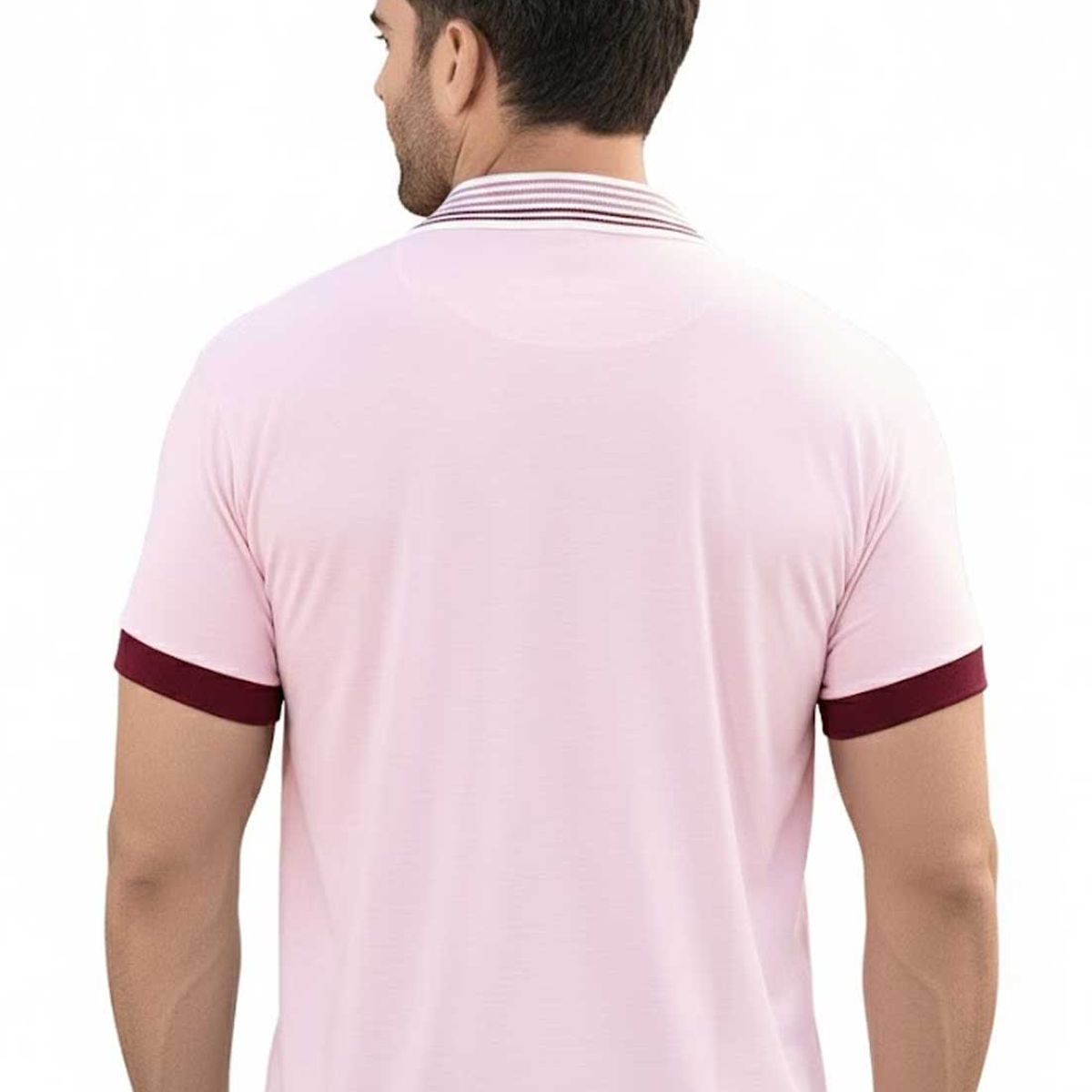MARKETING PERSONAL - Polo Hombre Rosado Mp 87618