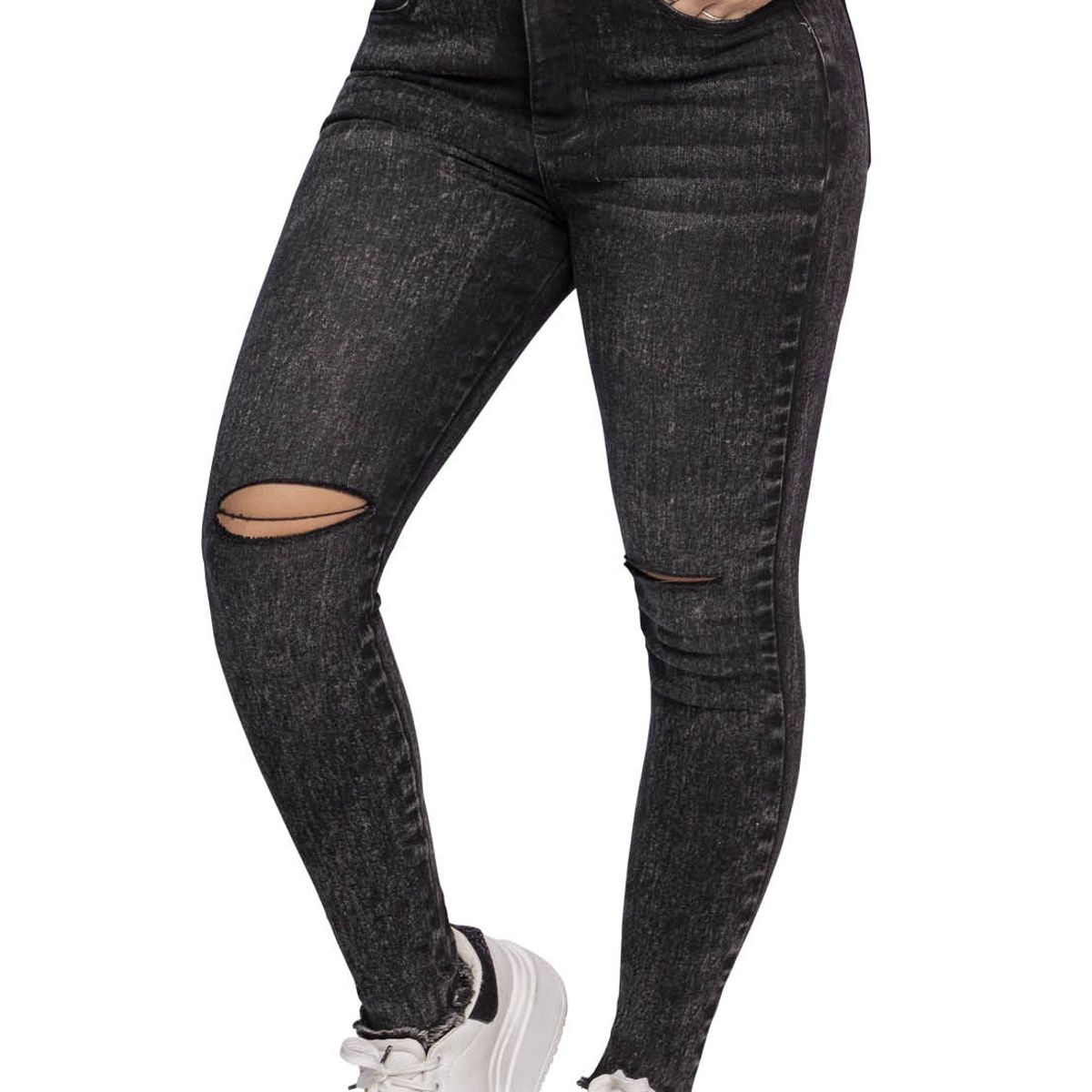 ATYPICAL - Jean Mujer Negro Atypical 2135