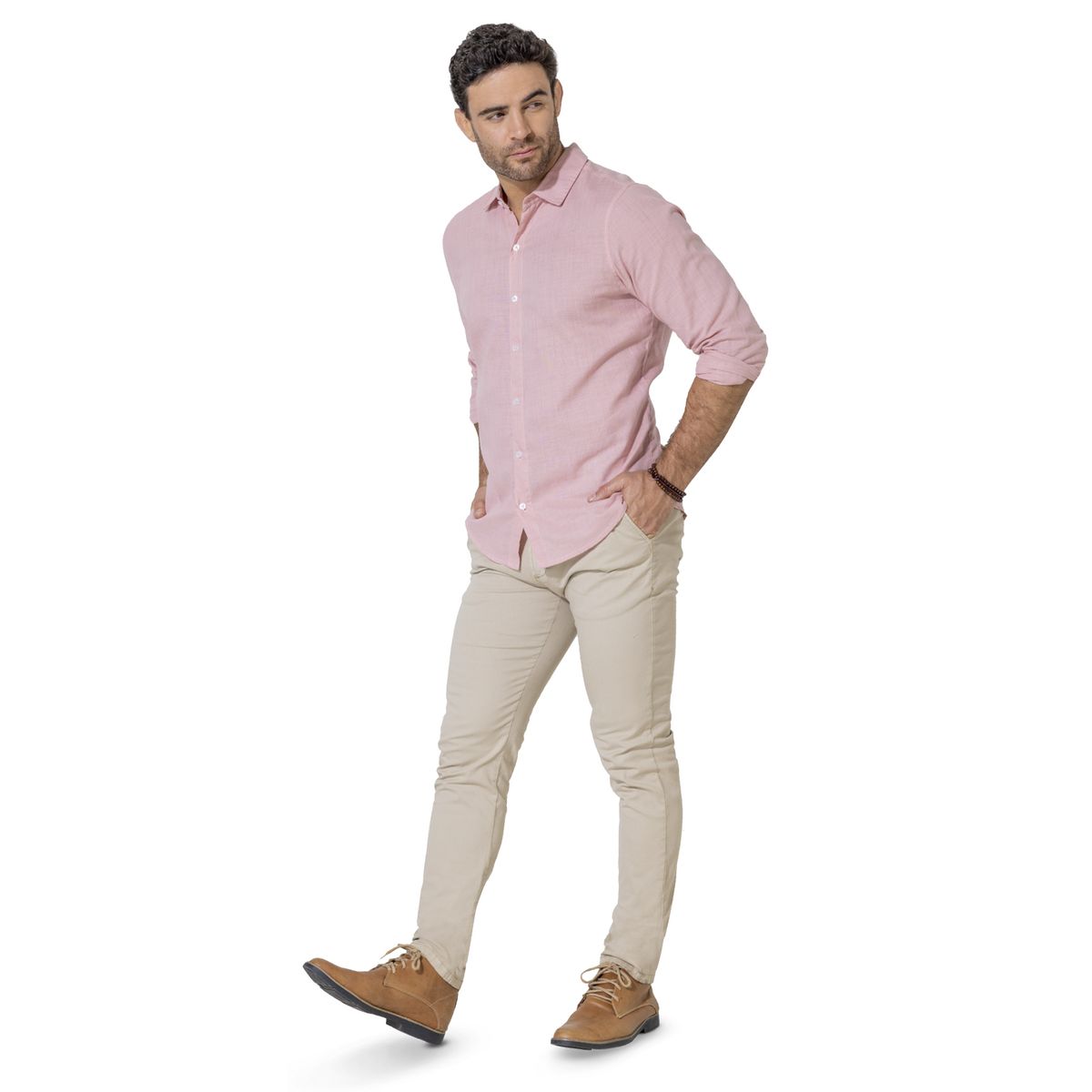 MARKETING PERSONAL - Camisa Hombre Palo De Rosa Mp 92835