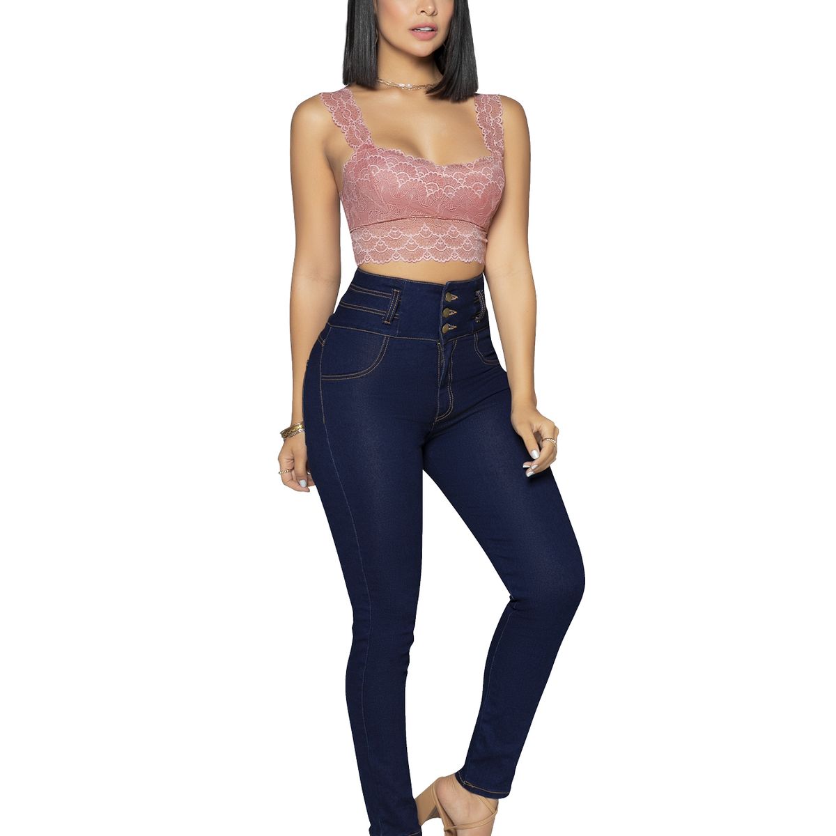 MARKETING PERSONAL - Jean Mujer Azul Mp 9414