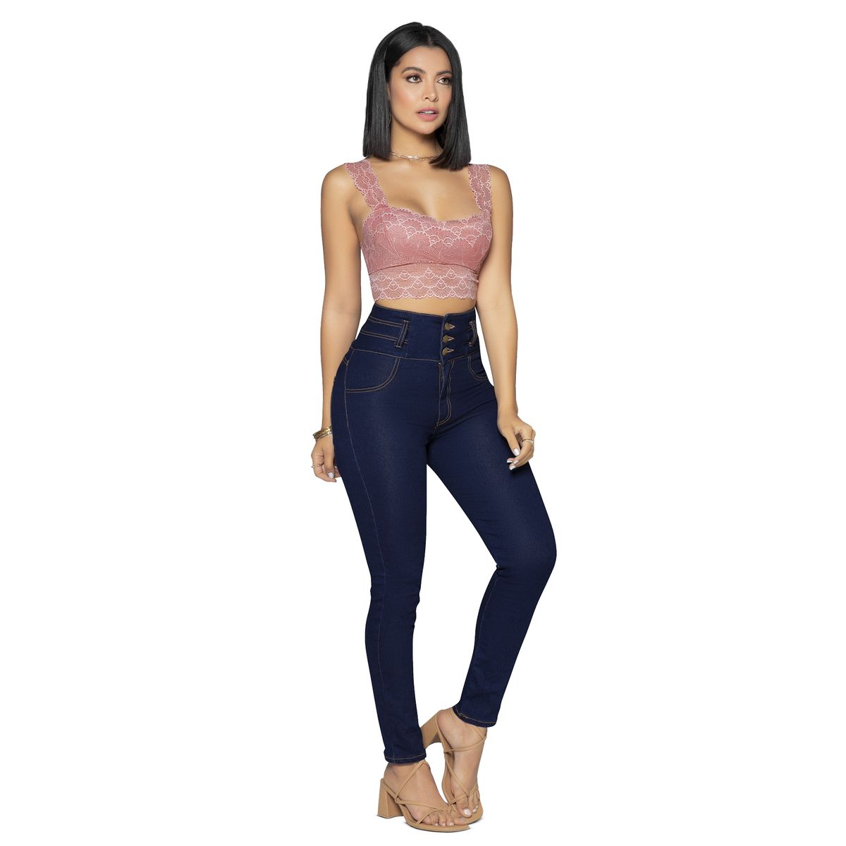 MARKETING PERSONAL - Jean Mujer Azul Mp 9414