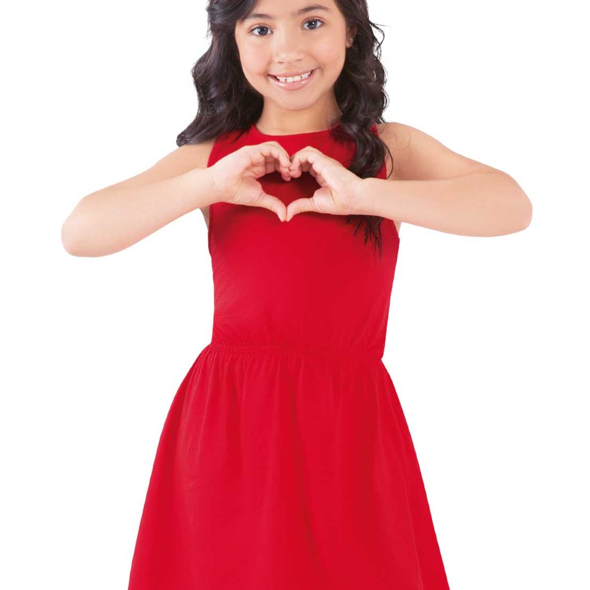 MARKETING PERSONAL - Vestido Infantil Rojo Mp 86075