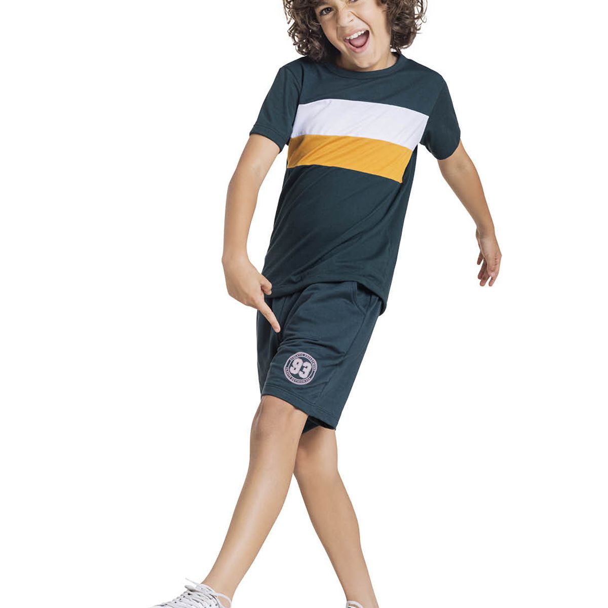 MARKETING PERSONAL - Bermuda Infantil Verde Botella Mp 1872