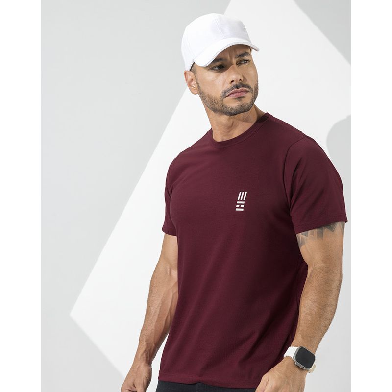 MARKETING PERSONAL - Camiseta Hombre Vinotinto Mp 7766