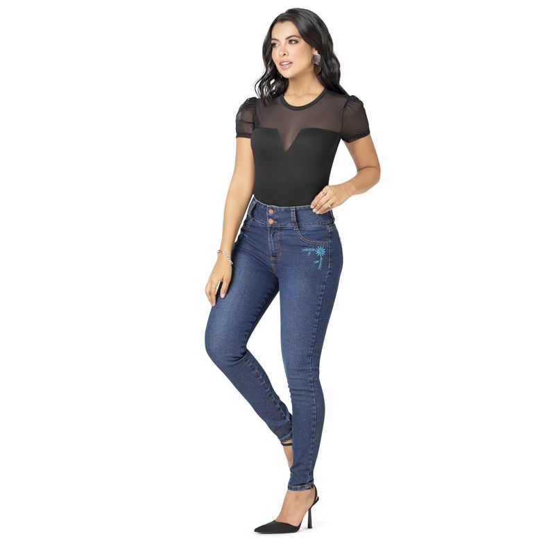 MARKETING PERSONAL - Jean Mujer Azul Mp 89019