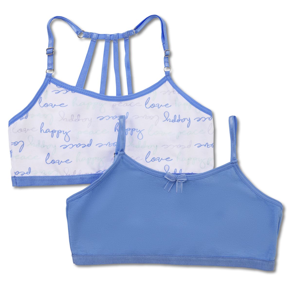 FORMAS INTIMAS - Top Paq X2 Infantil Mora Azul FI 33836