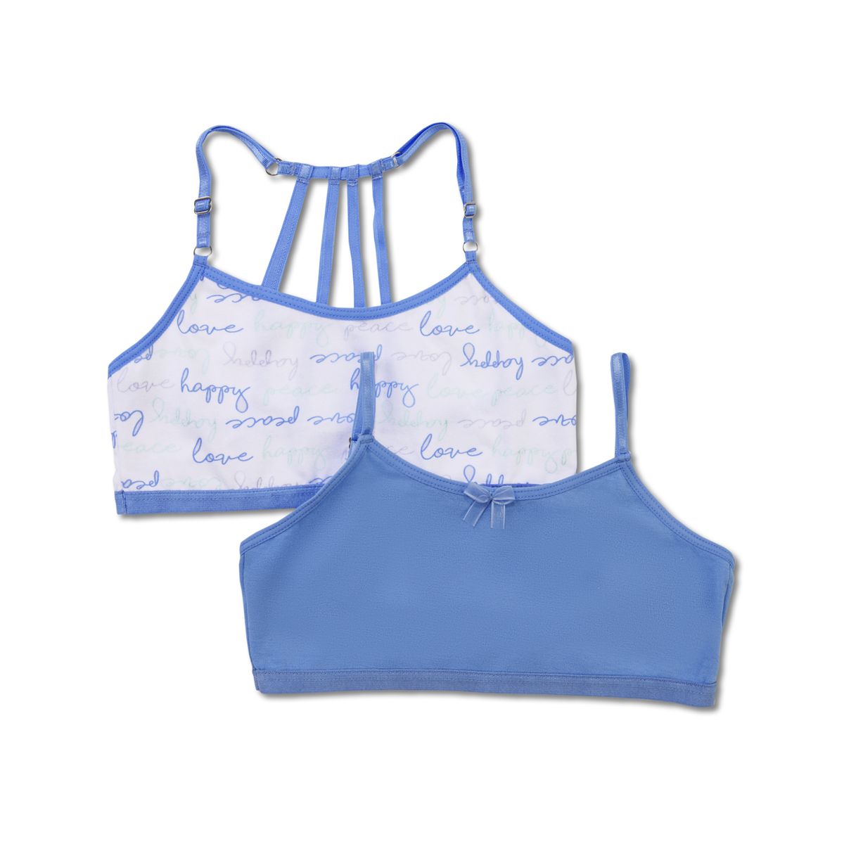 FORMAS INTIMAS - Top Paq X2 Infantil Mora Azul FI 33836