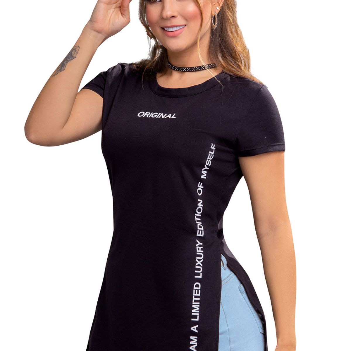 ATYPICAL - Blusón Juvenil Negro Atypical 74977