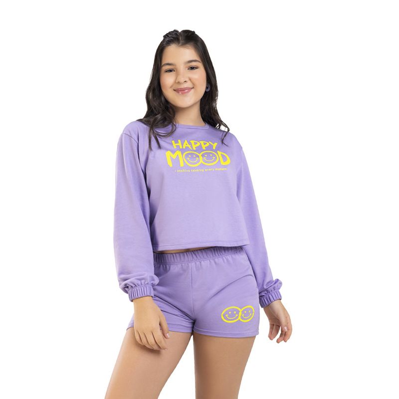 MARKETING PERSONAL - Conjunto Niñas Infantil Lila Mp 5844