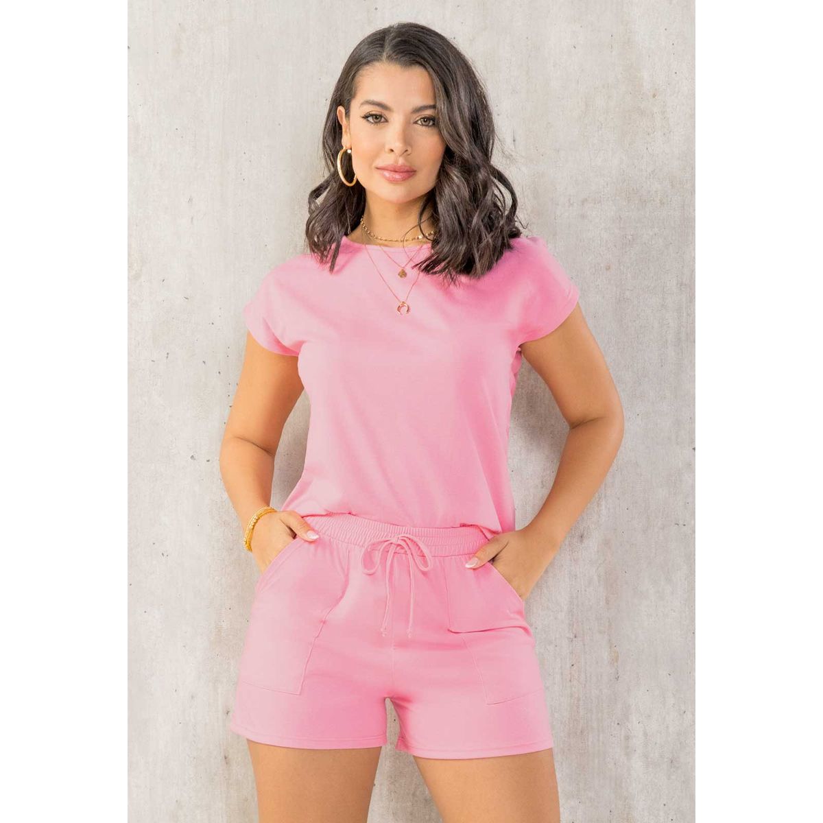 MARKETING PERSONAL - Conjunto Mujer Rosa Mp 102318