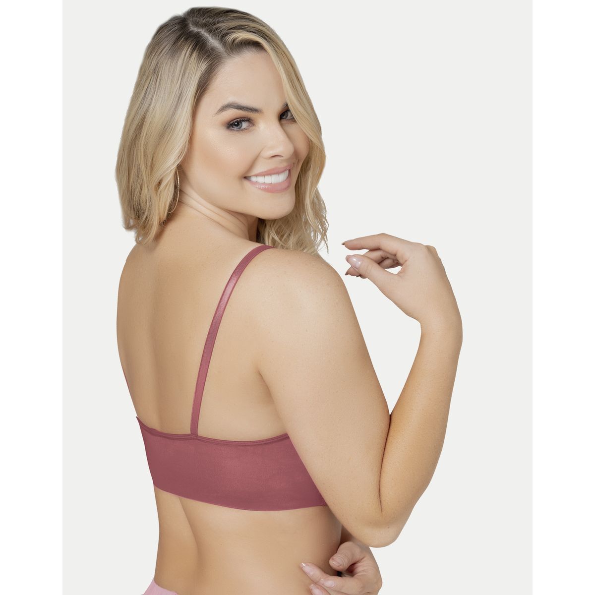 FORMAS INTIMAS - Bustier Mujer Rosado FI 5533