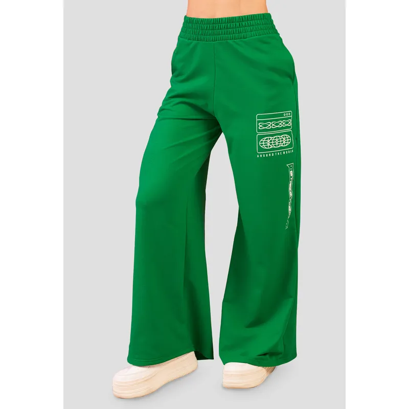 ATYPICAL - Pantalón Mujer Verde Atypical 9583