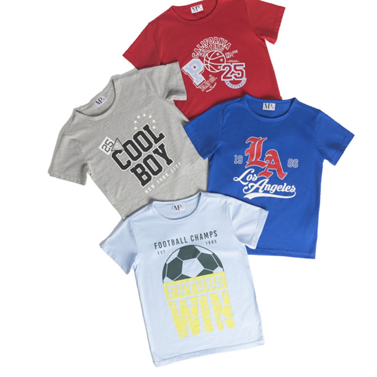 MARKETING PERSONAL - Camiseta Infantil Azul Rey Mp 2961