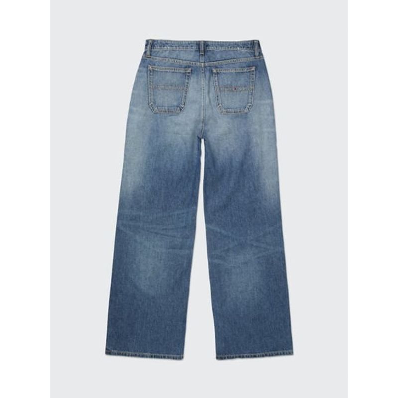 TOMMY HILFIGER - Jean  Adaptive De Talle Alto Y Pernera Ancha Mujer Azul Tommy Hilfiger