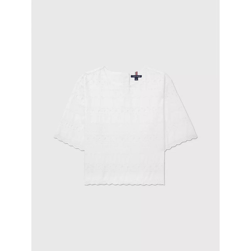 TOMMY HILFIGER - Blusa Adaptive A Punto Acanalado Tommy Hilfiger