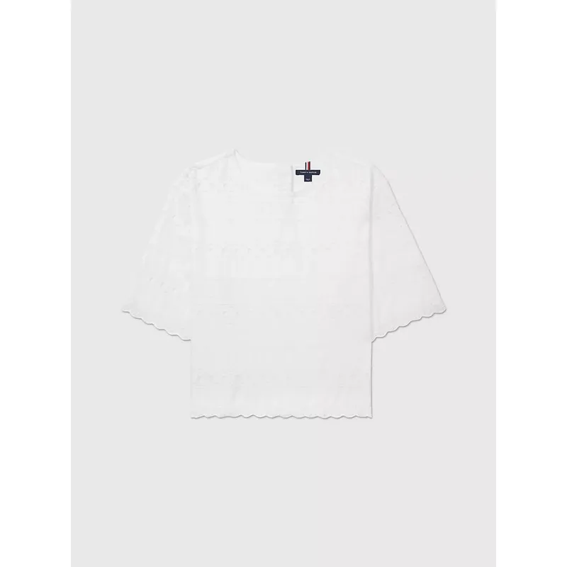 TOMMY HILFIGER - Blusa Adaptive A Punto Acanalado Tommy Hilfiger