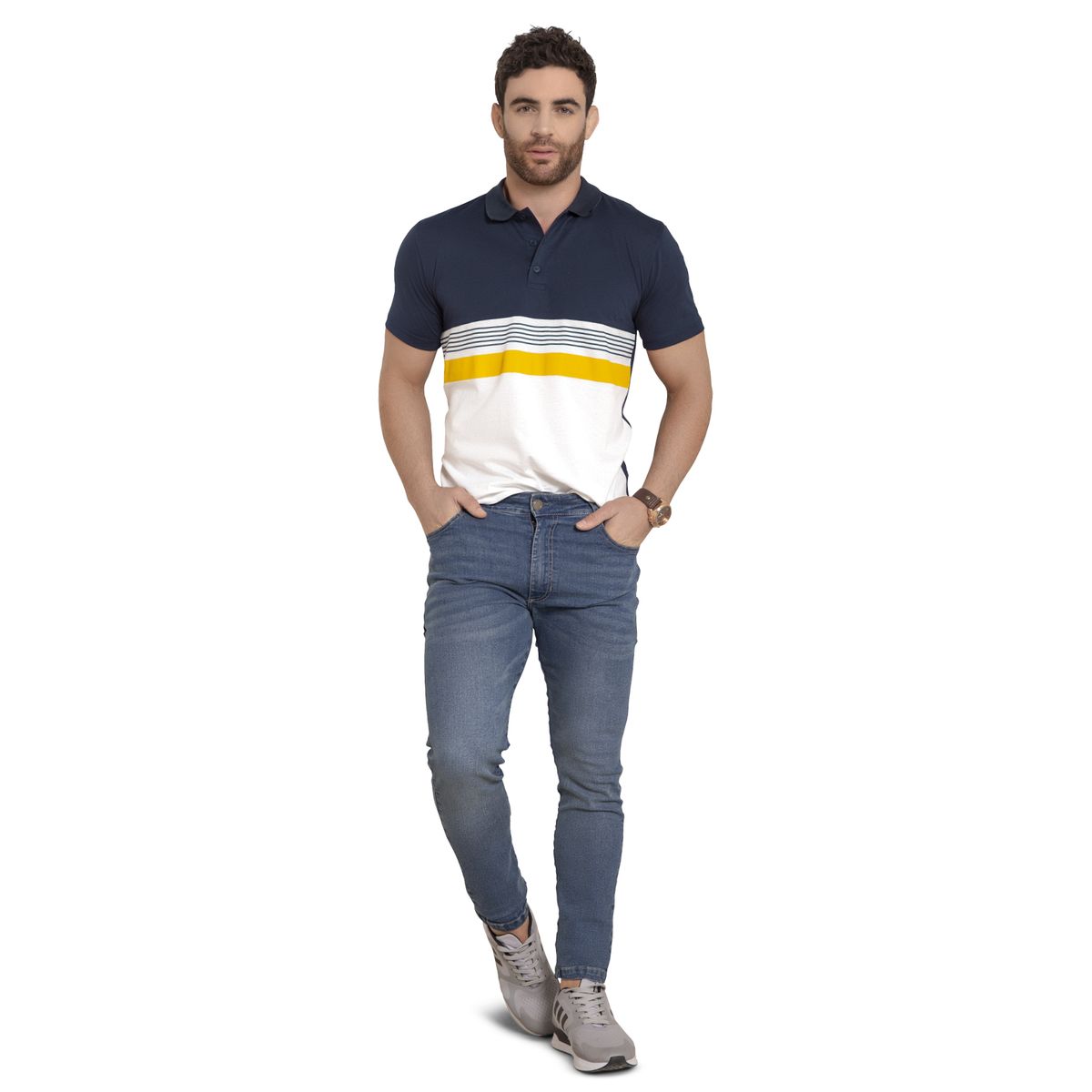 MARKETING PERSONAL - Polo Hombre Multicolor Mp 90922