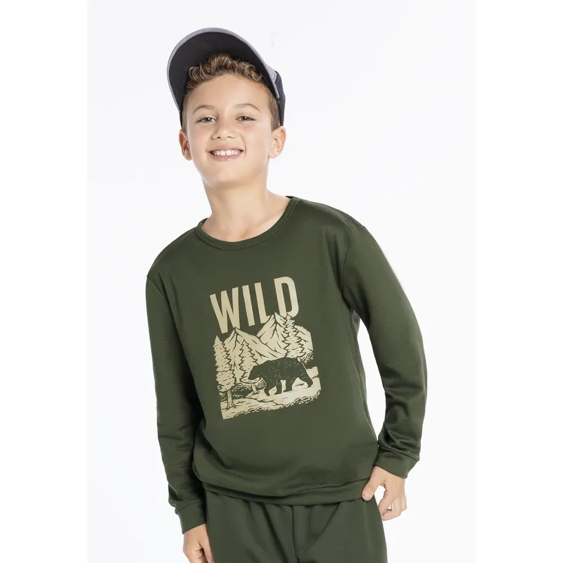 MARKETING PERSONAL - Buzo Infantil Niño Verde Mp 664