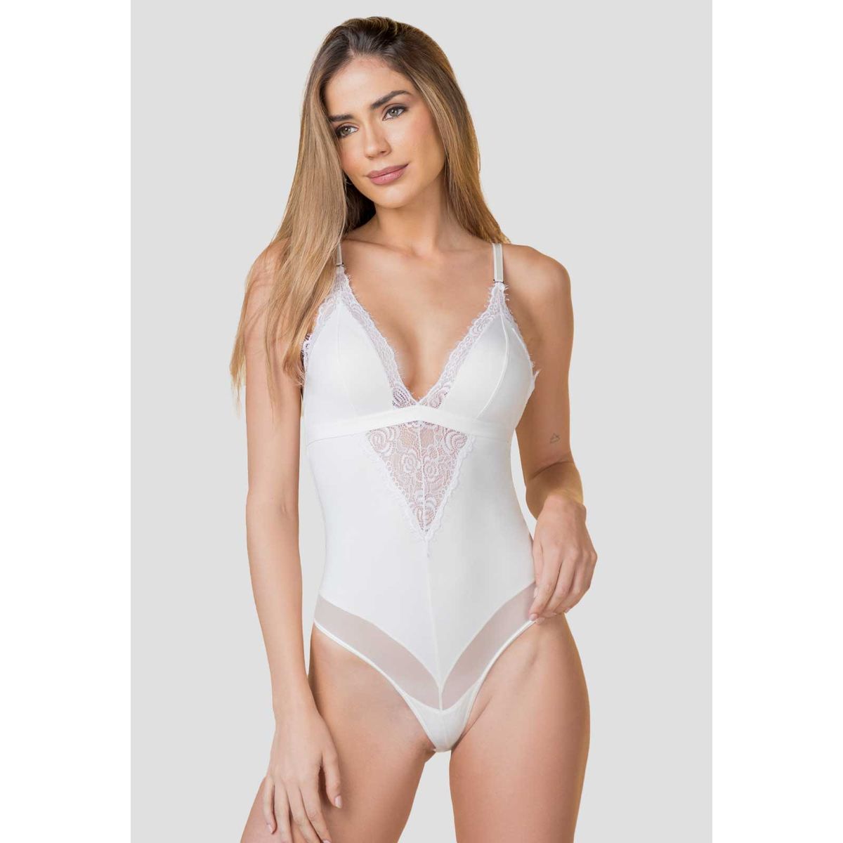 FORMAS INTIMAS - Body Mujer Blanco FI 100831