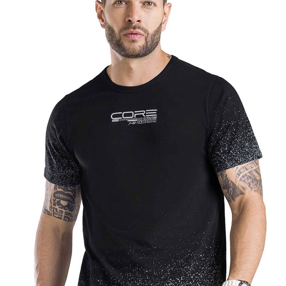 MARKETING PERSONAL - Camiseta Hombre Negro Mp 5121