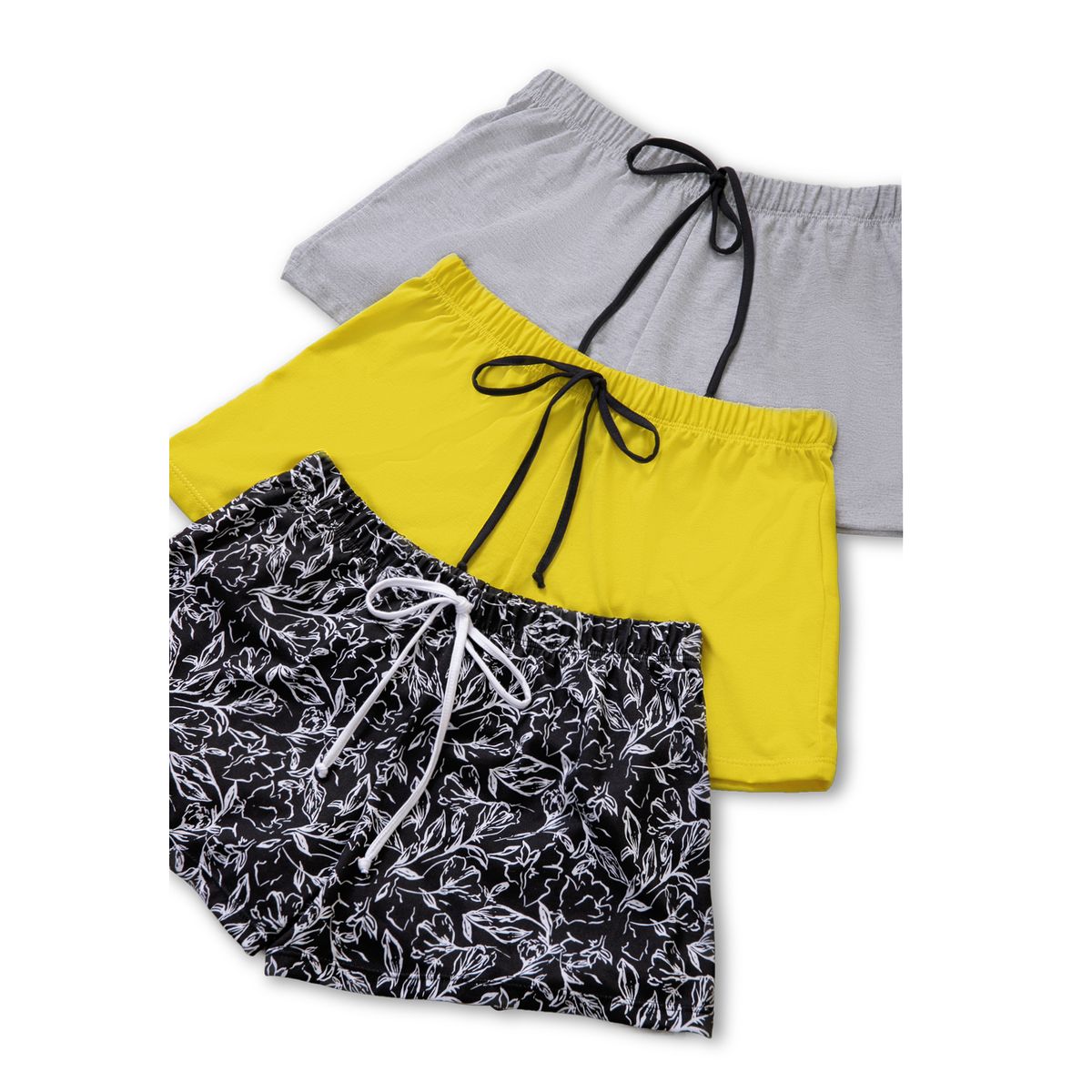 FORMAS INTIMAS - Short Paq X3 Mujer Multicolor FI 33583