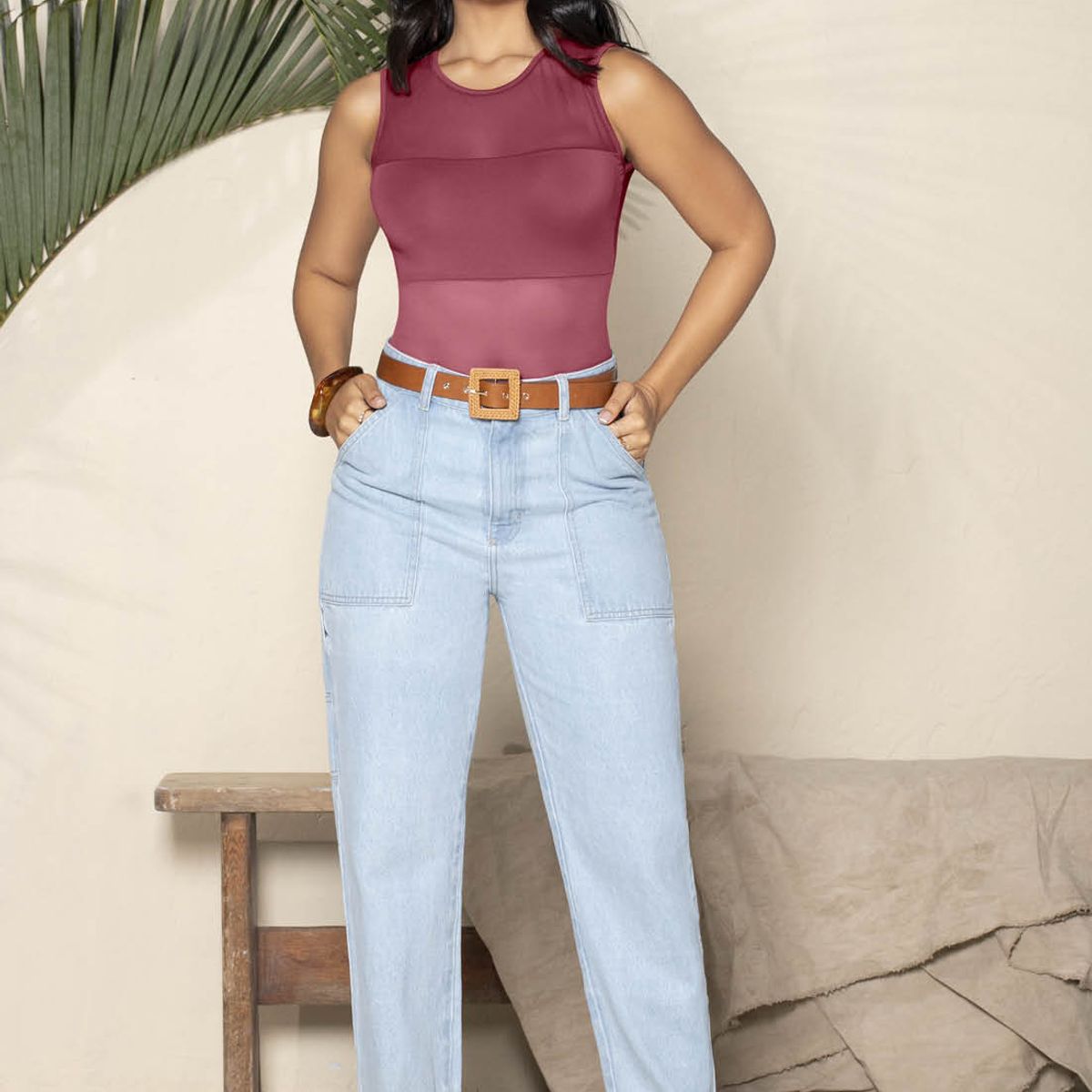 MARKETING PERSONAL - Jean Mujer Azul Mp 2927