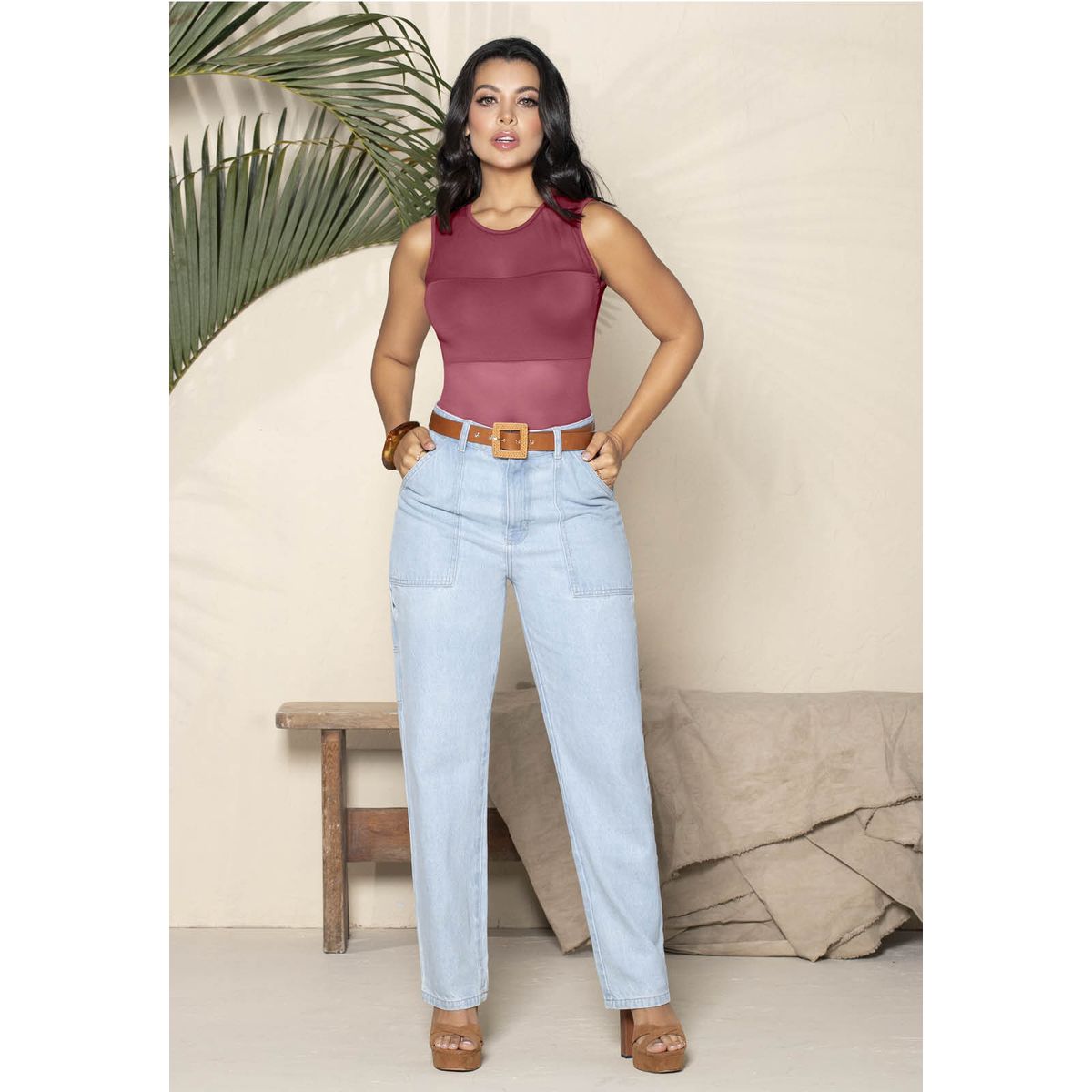 MARKETING PERSONAL - Jean Mujer Azul Mp 2927