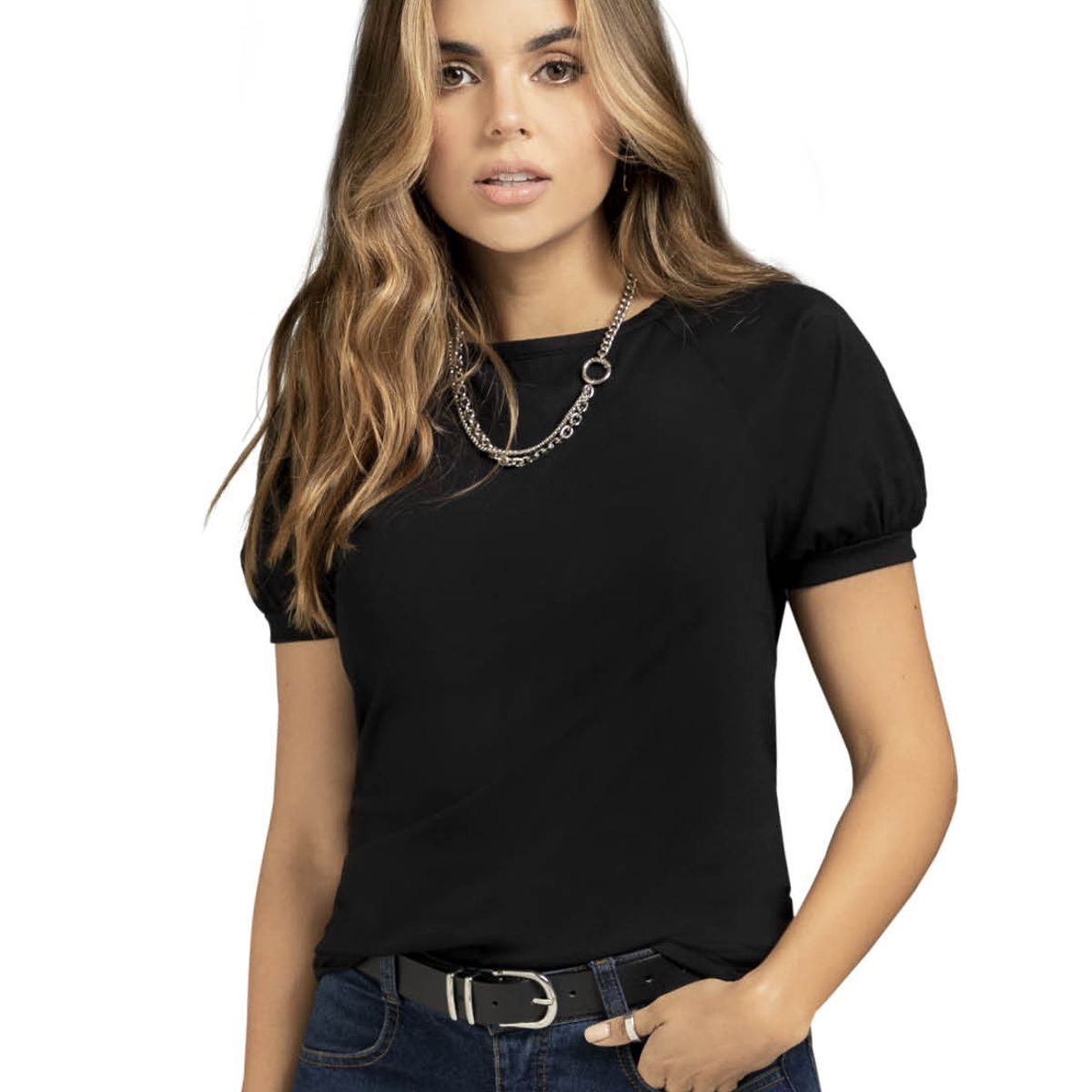 RUTTA - Camiseta Mujer Negro Rutta 78606