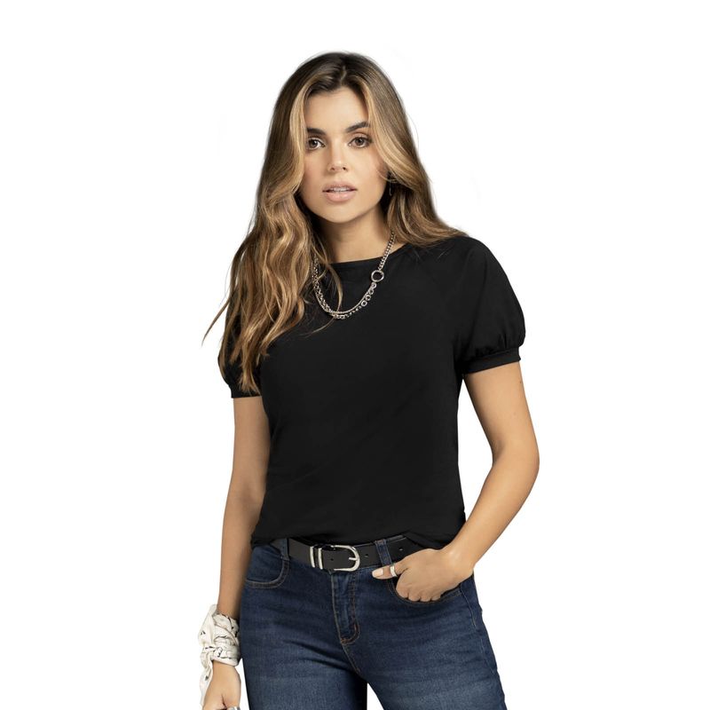 RUTTA - Camiseta Mujer Negro Rutta 78606