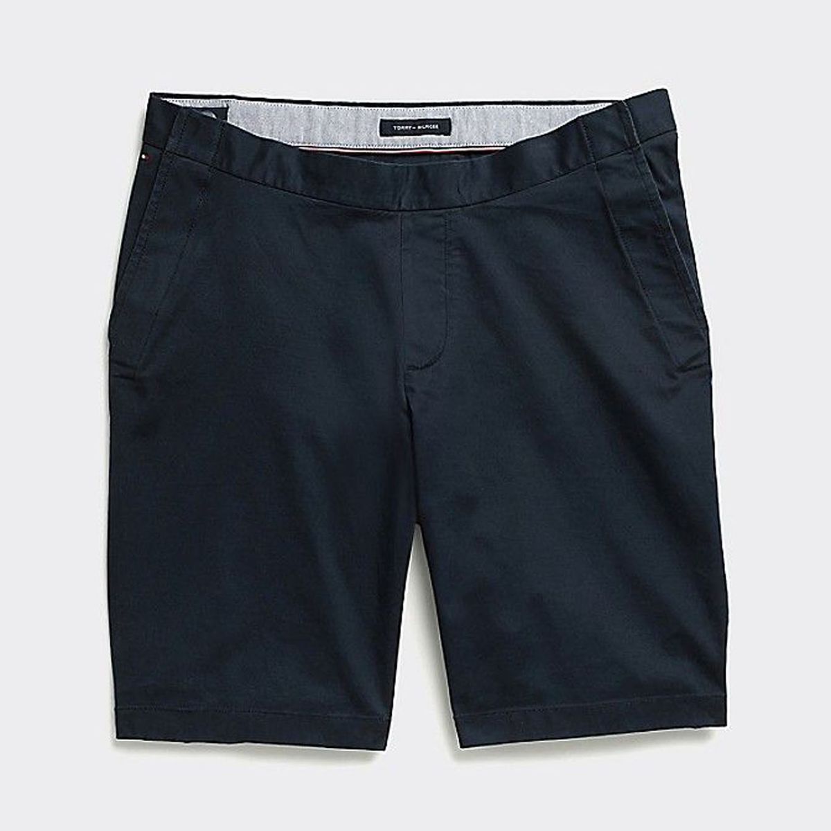 TOMMY HILFIGER - Pantalón Corto Clásico De Corte Sentado Hombre Azul Tommy Hilfiger