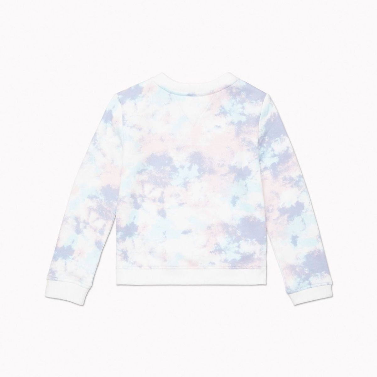 TOMMY HILFIGER - Sudadera Niño Niña Tie Die Blanco Tommy Hilfiger