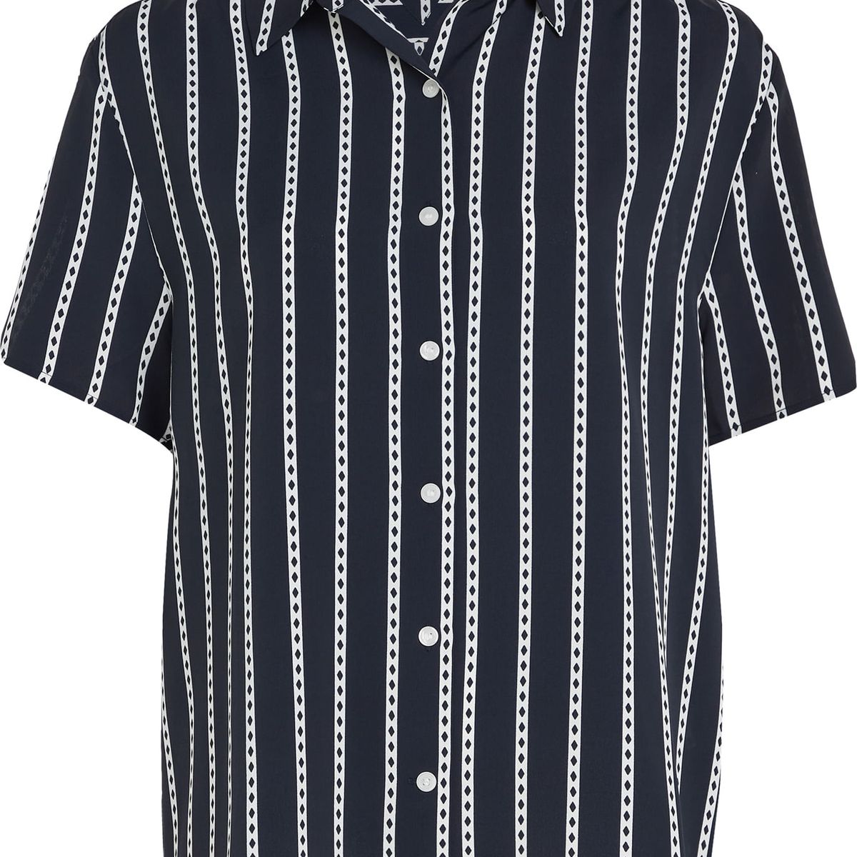 TOMMY HILFIGER - Camisa A Raya De Rombos Tommy Hilfiger