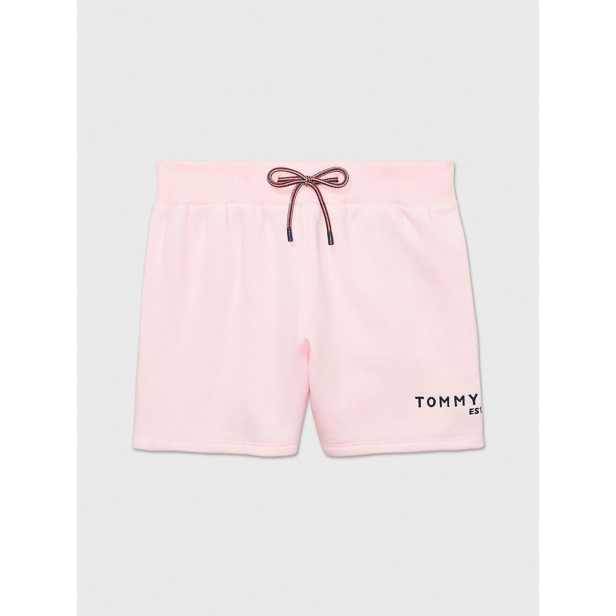 TOMMY HILFIGER - Bermudas Para Niña Adaptive Con Logo Rosa Tommy Hilfiger