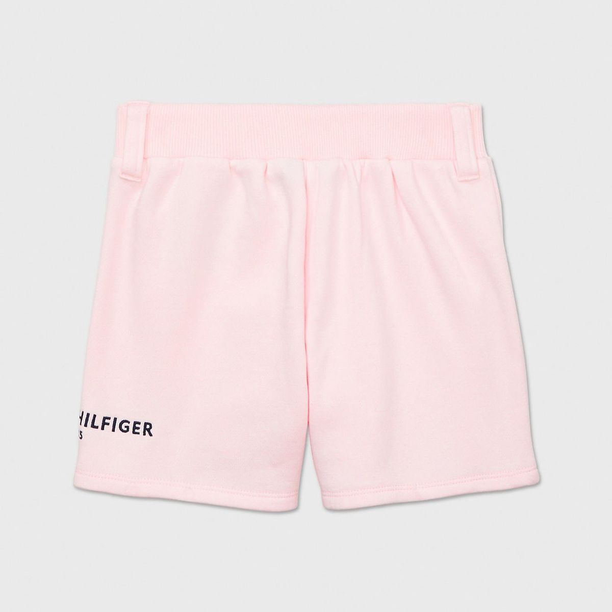 TOMMY HILFIGER - Bermudas Para Niña Adaptive Con Logo Rosa Tommy Hilfiger