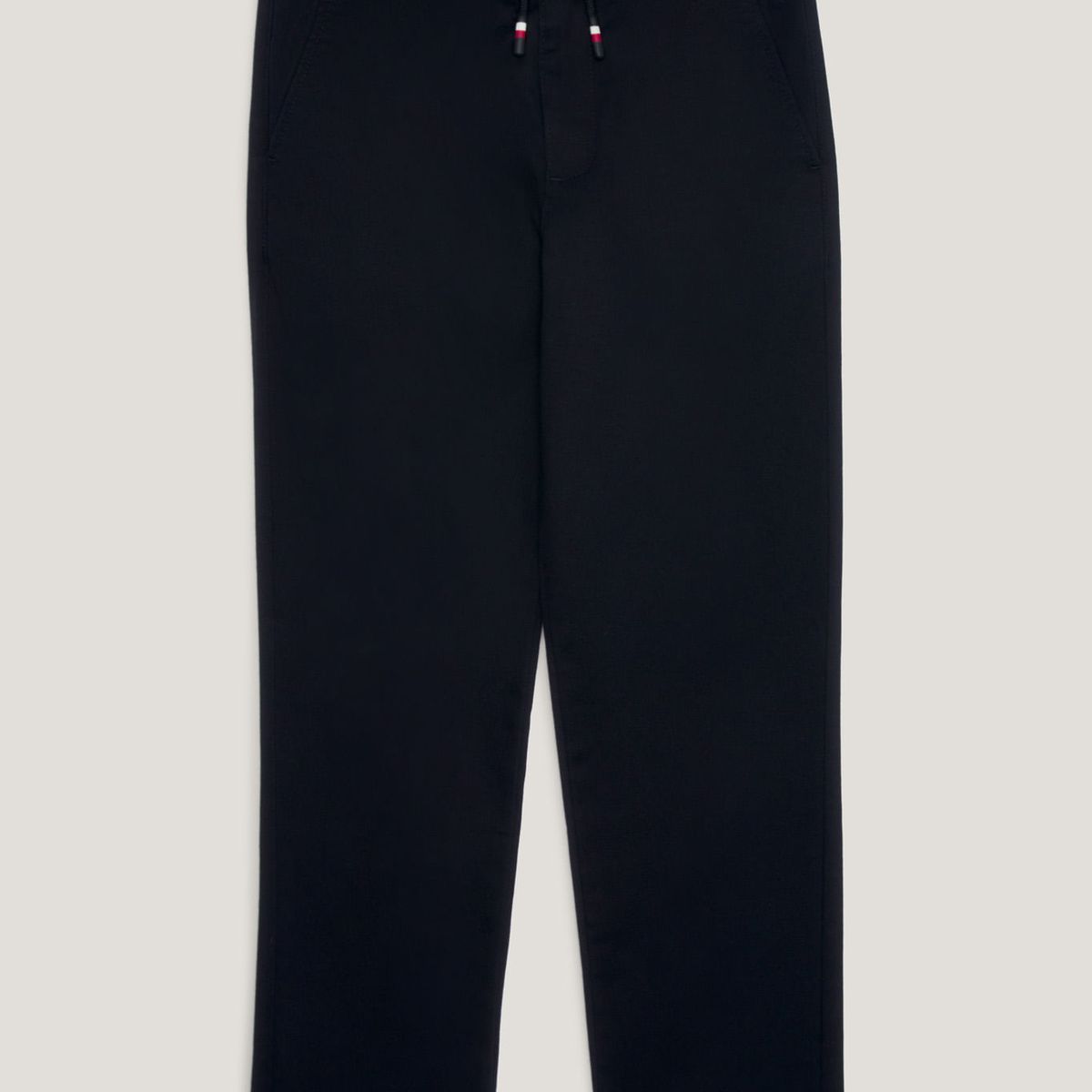 TOMMY HILFIGER - Pantalón Chino Azul Oscuro Essential Con Cordon Para Niño Tommy Hilfiger