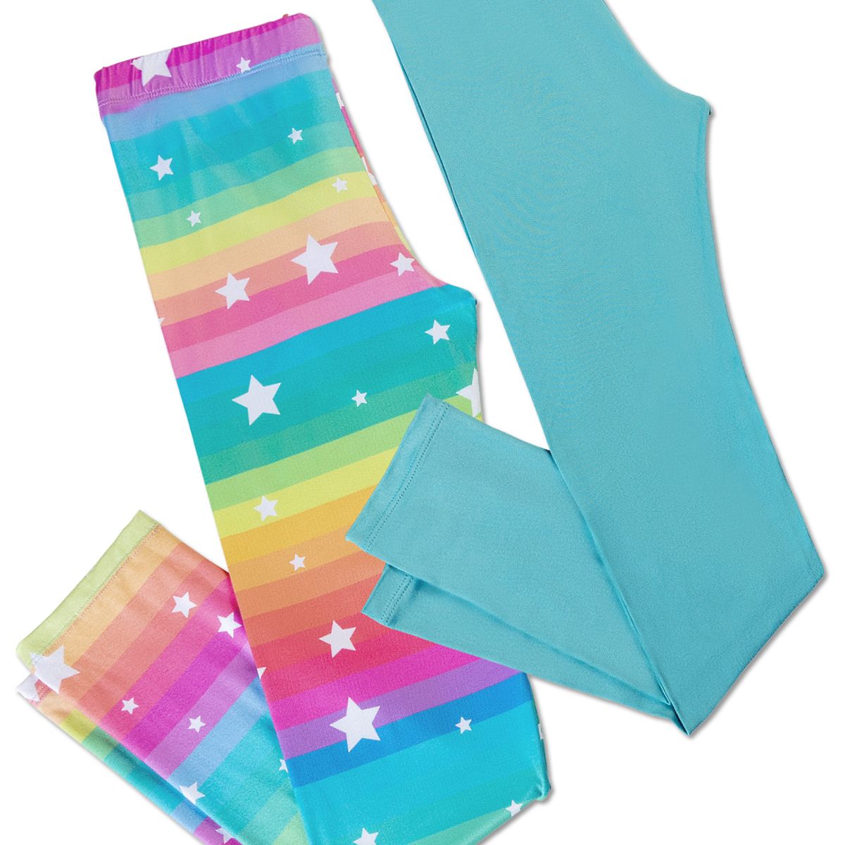 MARKETING PERSONAL - Legging Paq X2 Infantil Femenino Multicolor Mp 16789