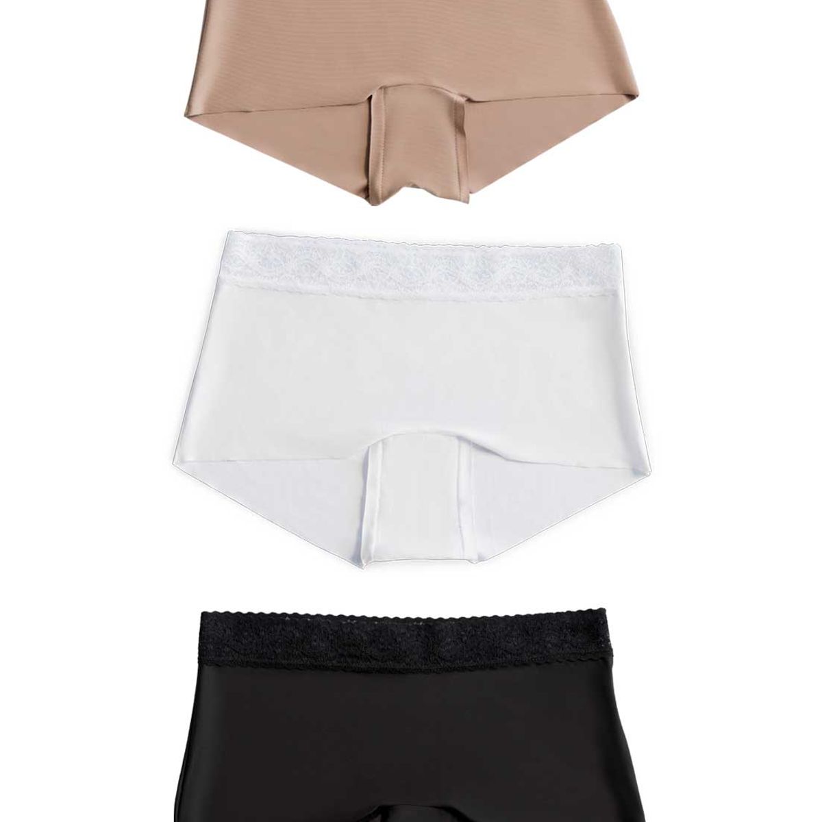 FORMAS INTIMAS - Cachetero Paq X3 Mujer Multicolor FI 100524