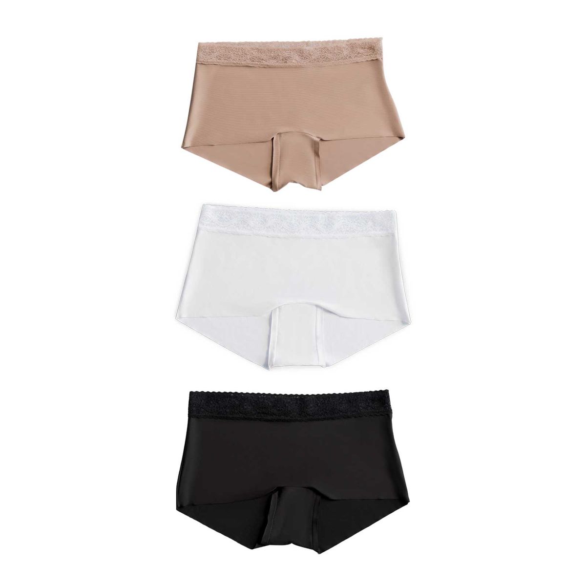 FORMAS INTIMAS - Cachetero Paq X3 Mujer Multicolor FI 100524