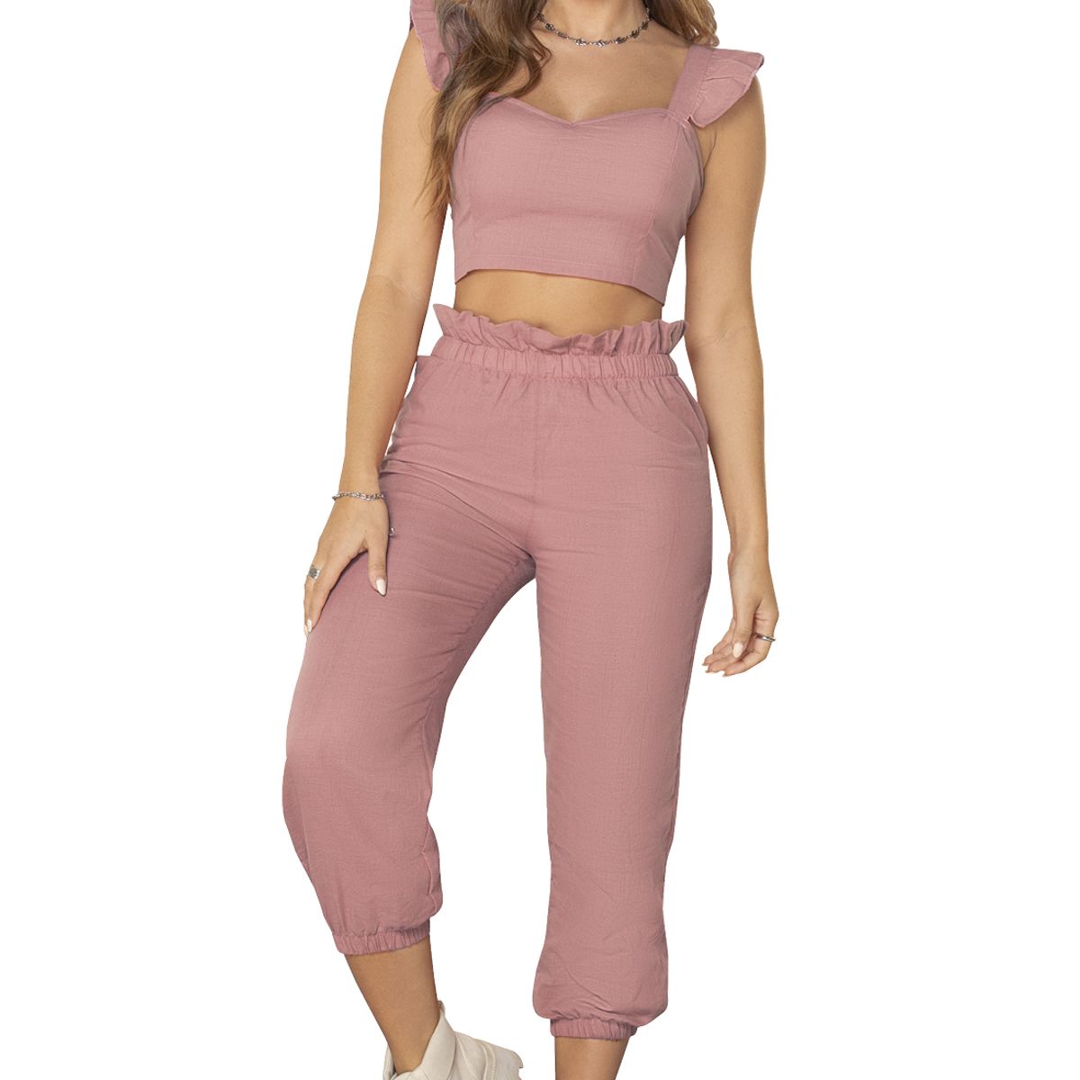 ATYPICAL - Conjunto Mujer Rosa Atypical 92464