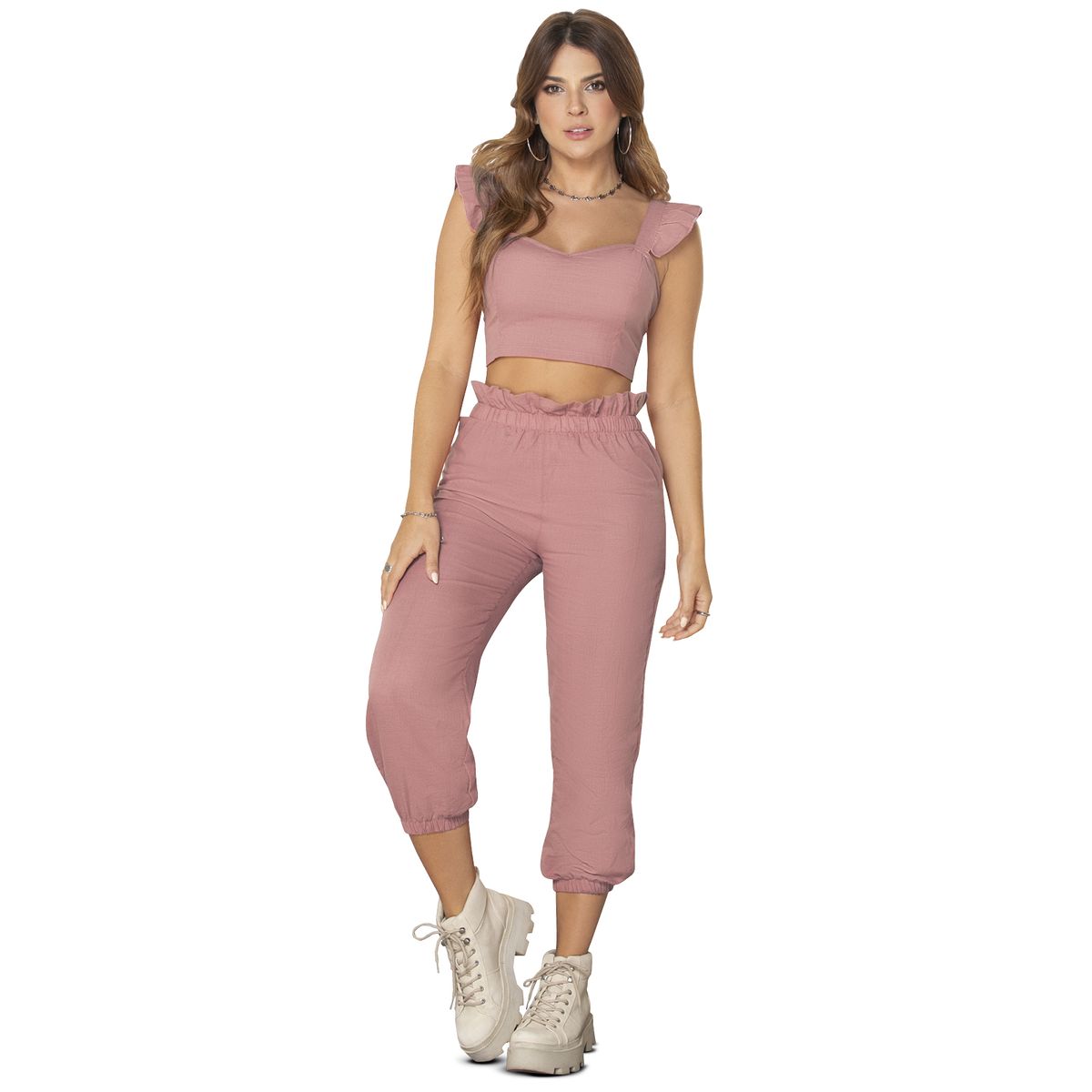 ATYPICAL - Conjunto Mujer Rosa Atypical 92464