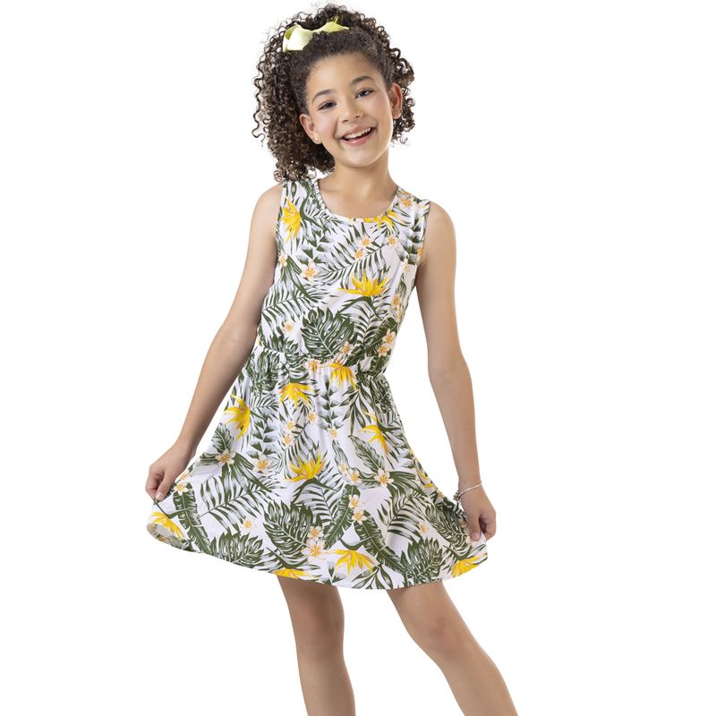 MARKETING PERSONAL - Vestido Infantil Femenino Multicolor Mp 4102