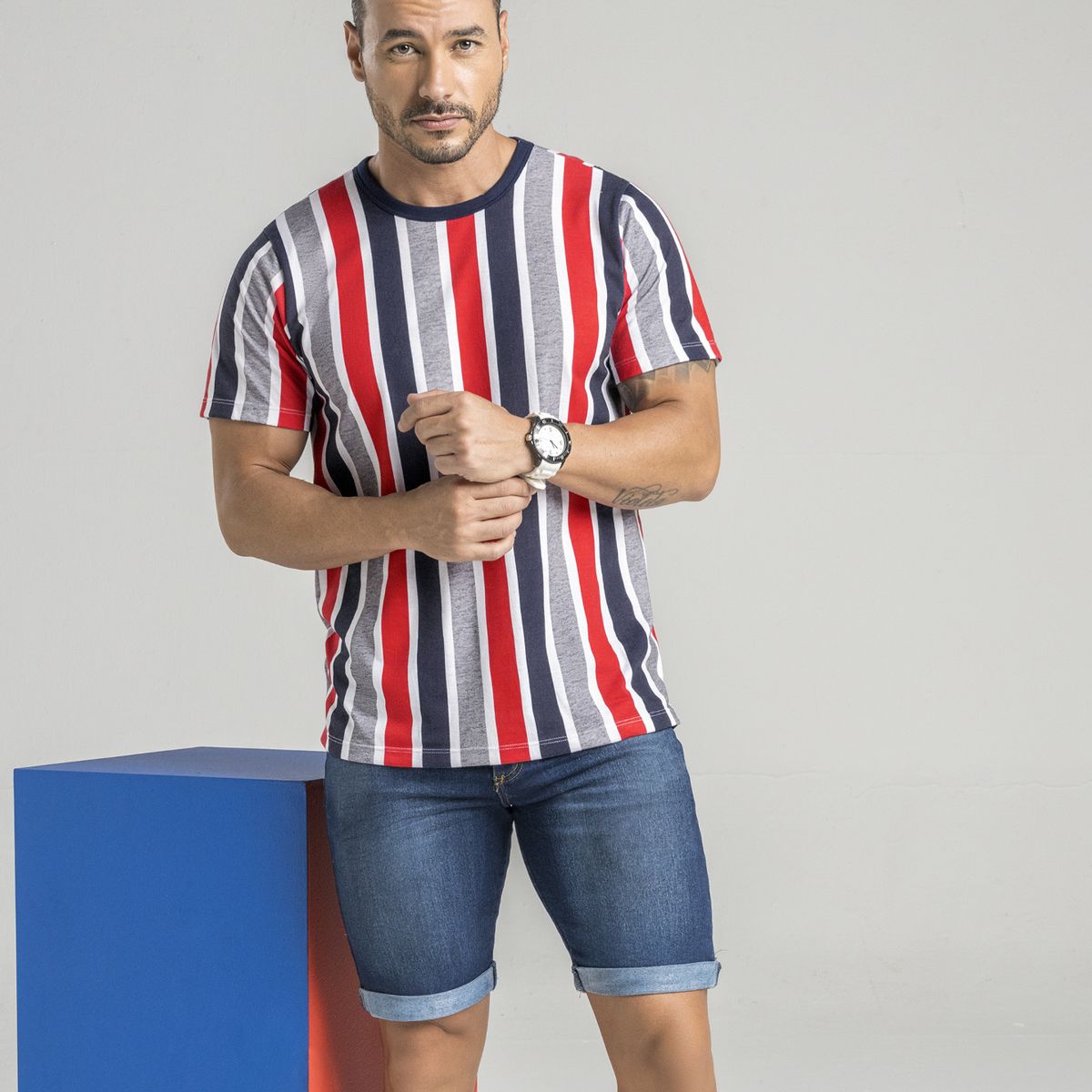 MARKETING PERSONAL - Camiseta Hombre Multicolor Mp 232