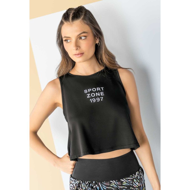 RUTTA - Camisilla Mujer Negro Rutta 100616